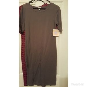 Lularoe grey julia medium